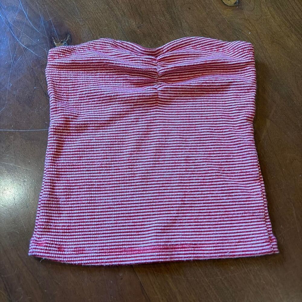 Full-tilt Women's Red and Pink Crop-top